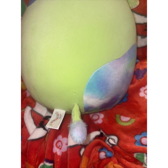 Rare Squishmallows First To Market 12” Truce The Green Tie-Dye Cow-Brand New - Picture 5 of 5